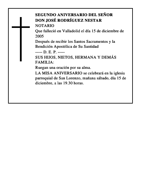 DON JOSÉ RODRÍGUEZ NESTAR