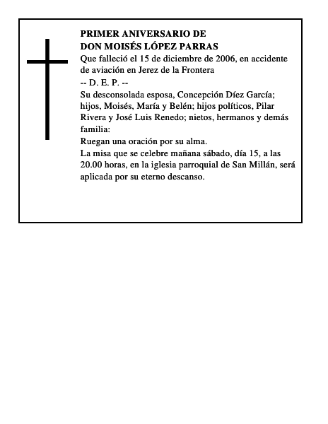DON MOISÉS LÓPEZ PARRAS