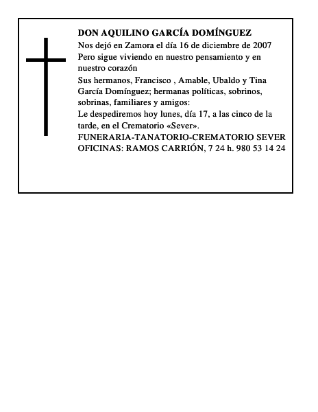 DON AQUILINO GARCÍA DOMÍNGUEZ