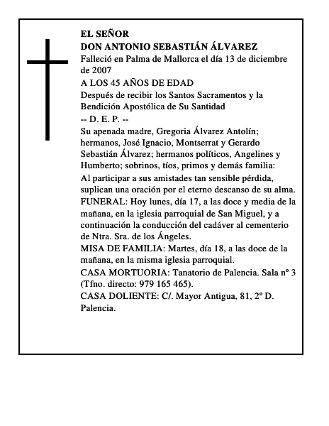 DON ANTONIO SEBASTIÁN ÁLVAREZ