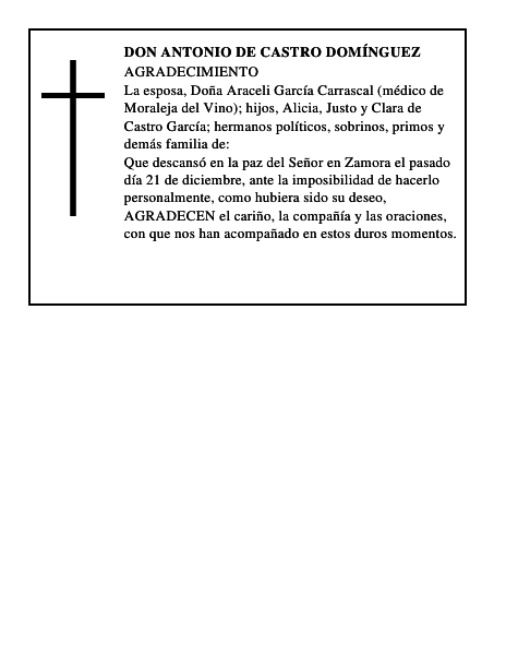 DON ANTONIO DE CASTRO DOMÍNGUEZ