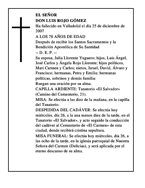DON LUIS ROJO GÓMEZ