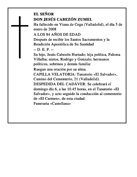 DON JESÚS CABEZÓN ZUMEL