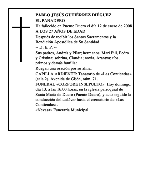 PABLO JESÚS GUTIÉRREZ DIÉGUEZ
