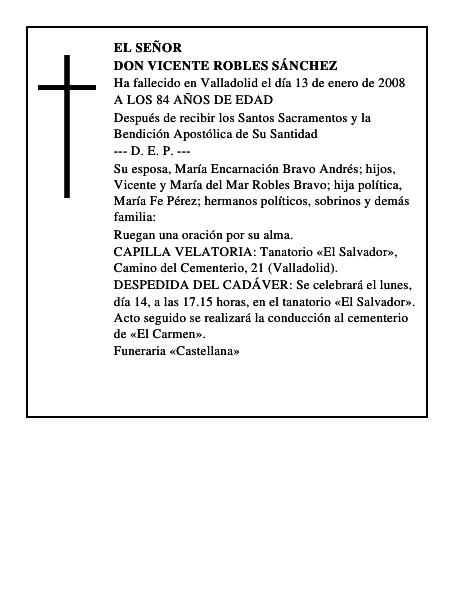 DON VICENTE ROBLES SÁNCHEZ