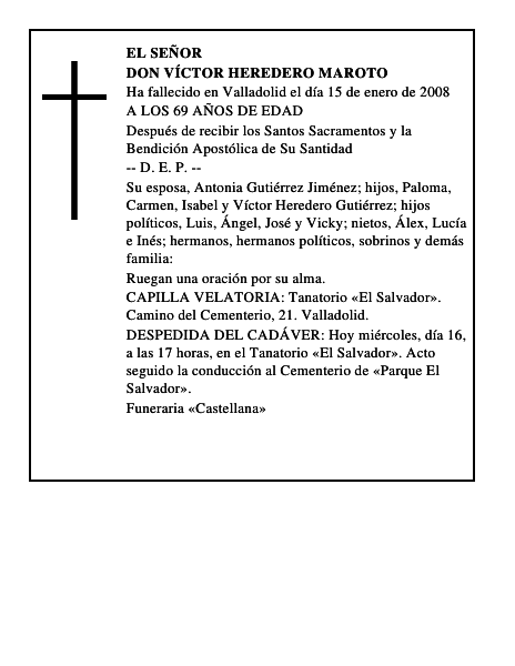 DON VÍCTOR HEREDERO MAROTO
