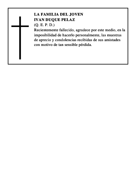 IVAN DUQUE PELAZ