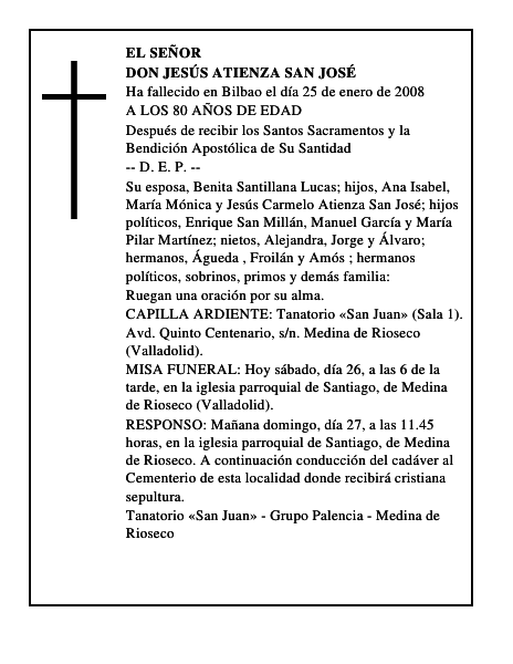 DON JESÚS ATIENZA SAN JOSÉ