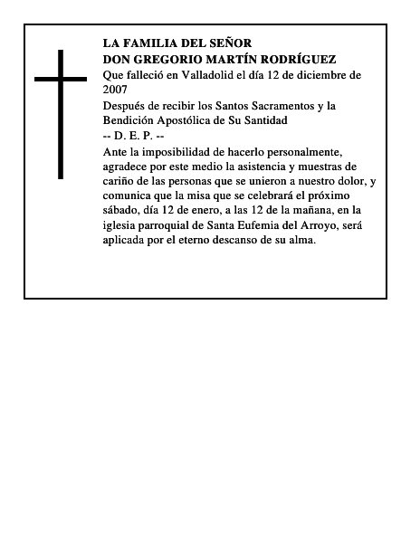 DON GREGORIO MARTÍN RODRÍGUEZ