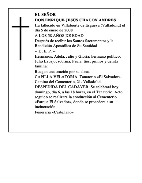 DON ENRIQUE JESÚS CHACÓN ANDRÉS