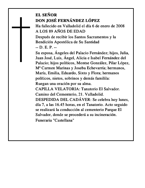 DON JOSÉ FERNÁNDEZ LÓPEZ