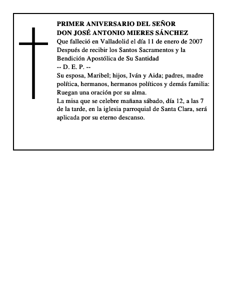 DON JOSÉ ANTONIO MIERES SÁNCHEZ