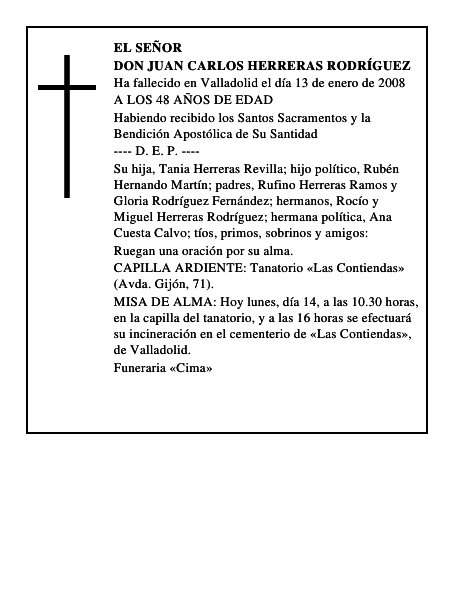 DON JUAN CARLOS HERRERAS RODRÍGUEZ