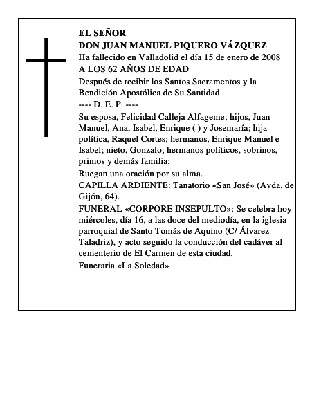 DON JUAN MANUEL PIQUERO VÁZQUEZ