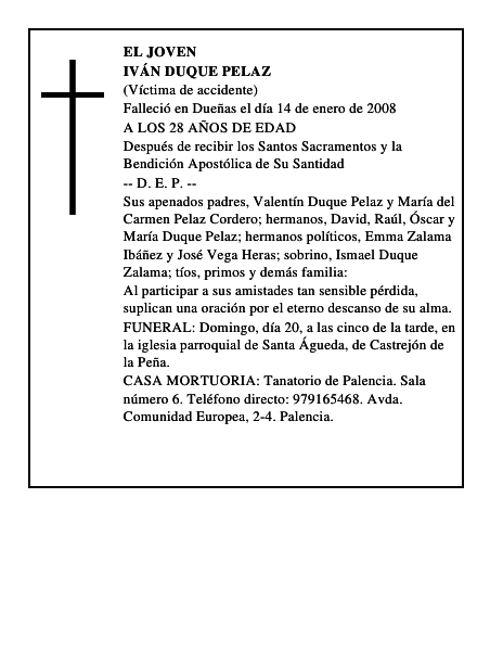 IVÁN DUQUE PELAZ