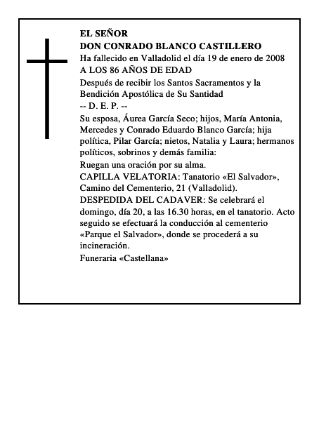 DON CONRADO BLANCO CASTILLERO