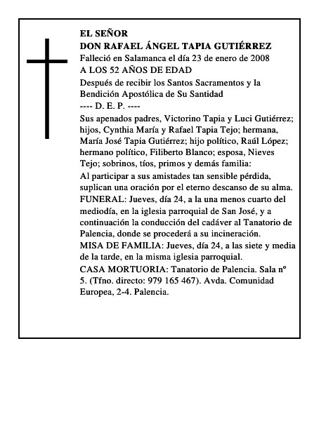 DON RAFAEL ÁNGEL TAPIA GUTIÉRREZ