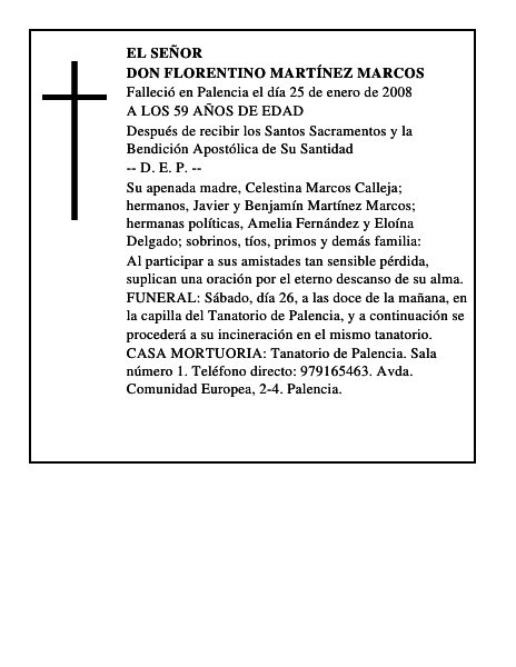 DON FLORENTINO MARTÍNEZ MARCOS
