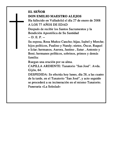 DON EMILIO MAESTRO ALEJOS