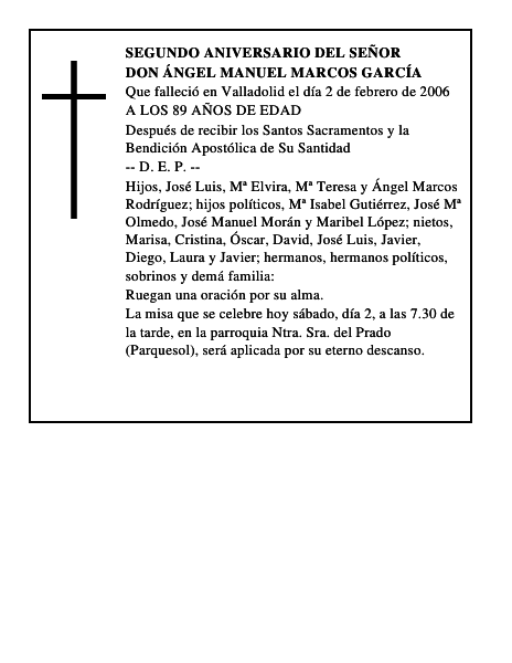 DON ÁNGEL MANUEL MARCOS GARCÍA