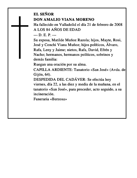 DON AMALIO VIANA MORENO