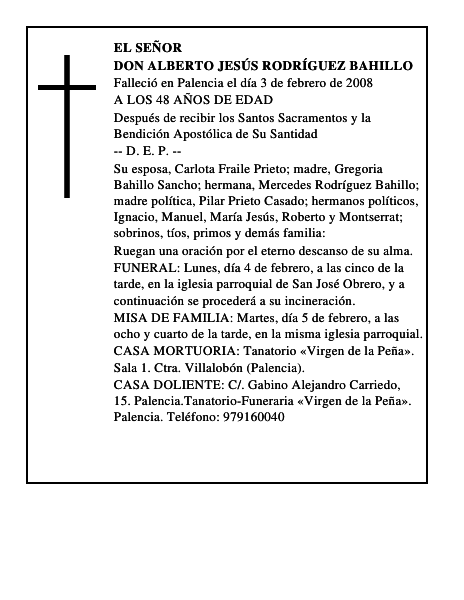 DON ALBERTO JESÚS RODRÍGUEZ BAHILLO