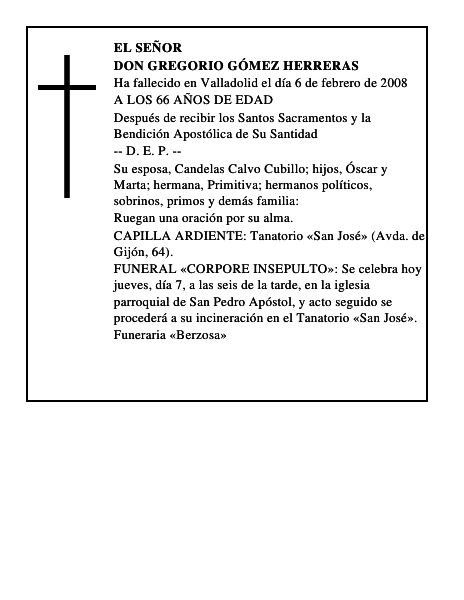 DON GREGORIO GÓMEZ HERRERAS