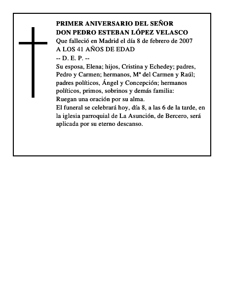 DON PEDRO ESTEBAN LÓPEZ VELASCO