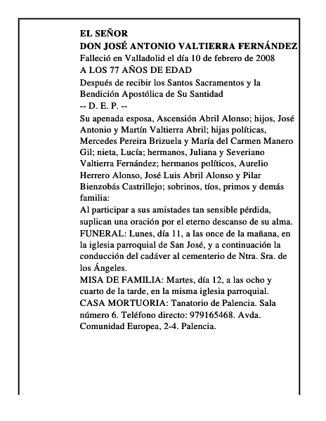 DON JOSÉ ANTONIO VALTIERRA FERNÁNDEZ