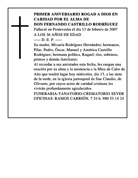 DON FERNANDO CASTRILLO RODRÍGUEZ