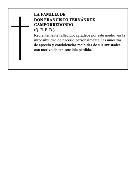 DON FRANCISCO FERNÁNDEZ CAMPORREDONDO