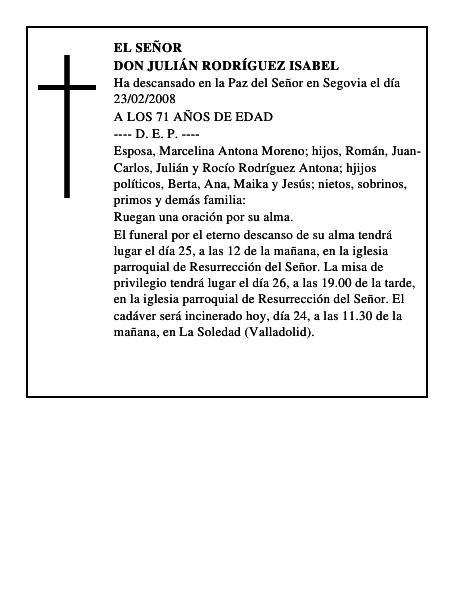 DON JULIÁN RODRÍGUEZ ISABEL