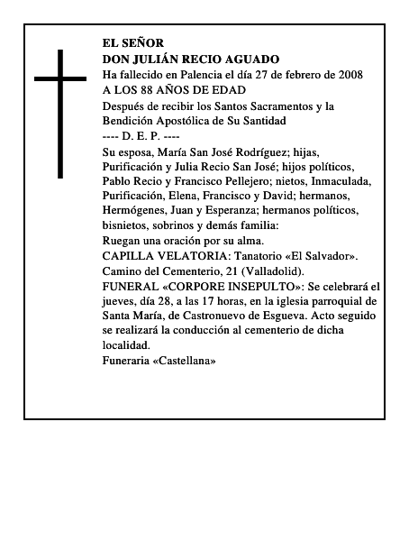 DON JULIÁN RECIO AGUADO