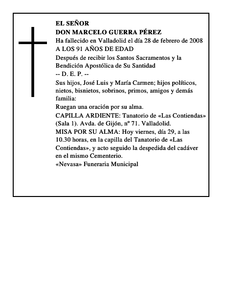 DON MARCELO GUERRA PÉREZ