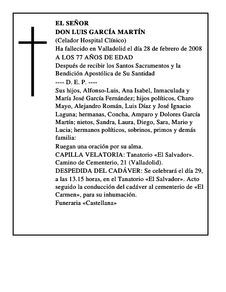 DON LUIS GARCÍA MARTÍN