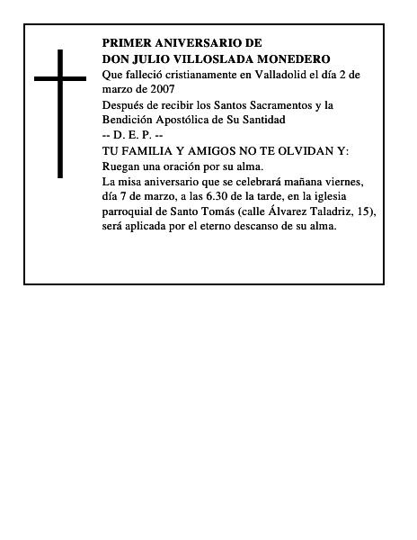 DON JULIO VILLOSLADA MONEDERO