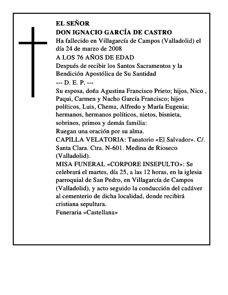 DON IGNACIO GARCÍA DE CASTRO