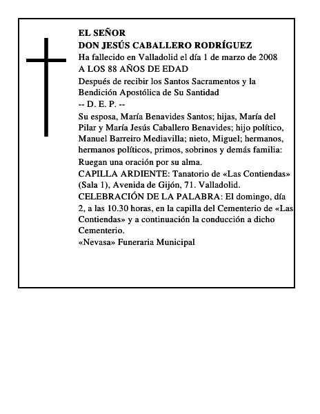 DON JESÚS CABALLERO RODRÍGUEZ
