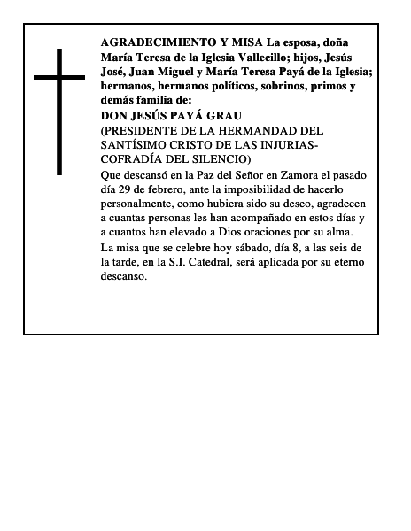 DON JESÚS PAYÁ GRAU