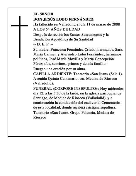 DON JESÚS LOBO FERNÁNDEZ
