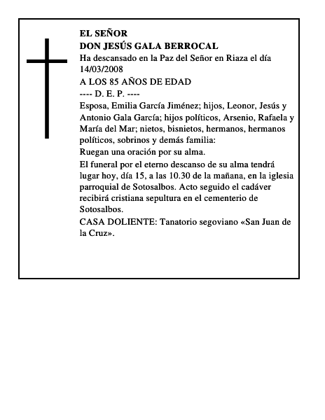 DON JESÚS GALA BERROCAL