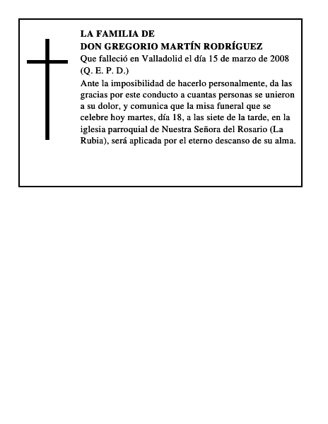 DON GREGORIO MARTÍN RODRÍGUEZ