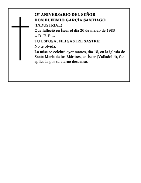 DON EUFEMIO GARCÍA SANTIAGO