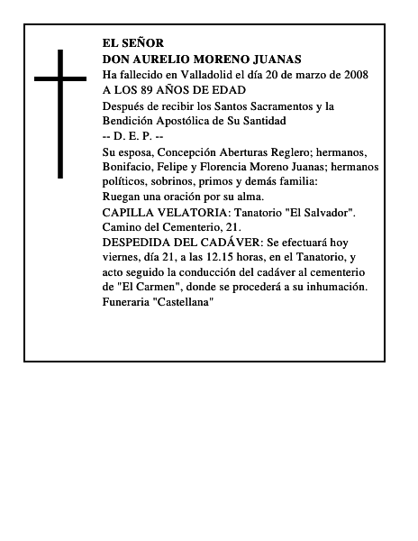 DON AURELIO MORENO JUANAS
