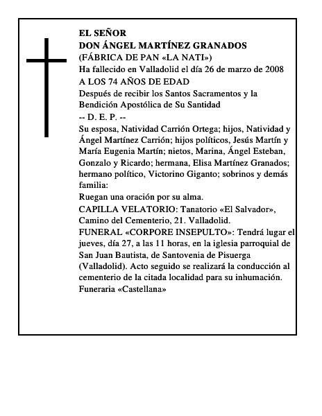DON ÁNGEL MARTÍNEZ GRANADOS