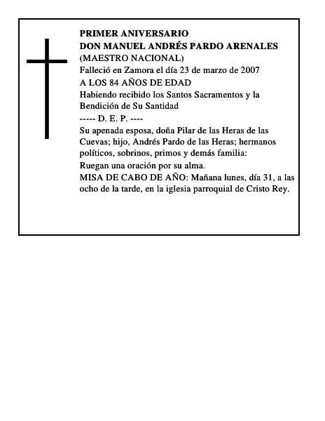 DON MANUEL ANDRÉS PARDO ARENALES
