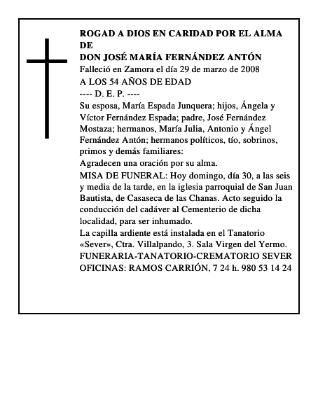 DON JOSÉ MARÍA FERNÁNDEZ ANTÓN