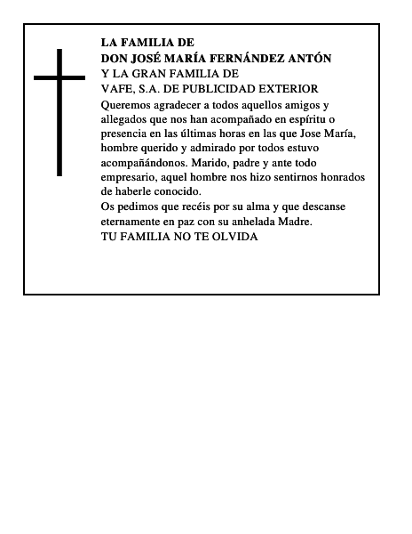 DON JOSÉ MARÍA FERNÁNDEZ ANTÓN