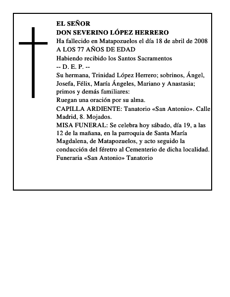 DON SEVERINO LÓPEZ HERRERO