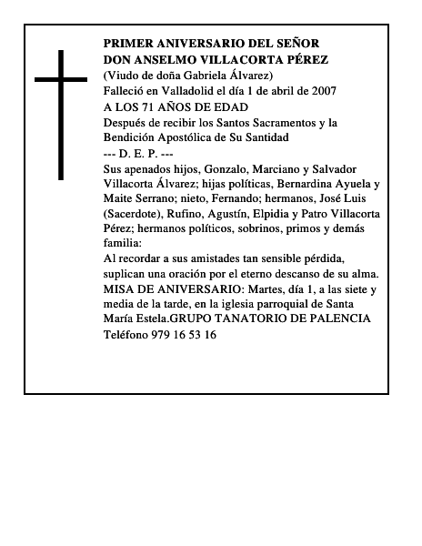 DON ANSELMO VILLACORTA PÉREZ